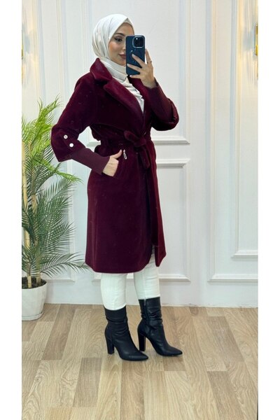 Tebrikler tekstil Women's Winter Midi Coat Model G3446