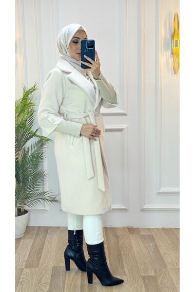 Tebrikler tekstil Women's Winter Midi Coat Model G3446