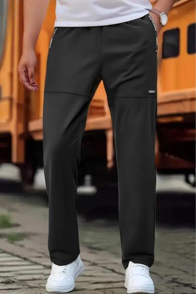 Oksit Progress Zipper Detailed Men's Running Exercise Gym Sweatpants