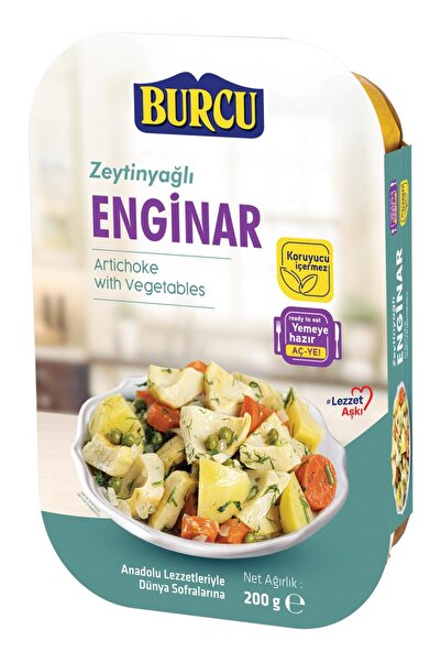 BURCU ARTICHOKE WITH VEGETABLES IN OLIVE OIL 200G