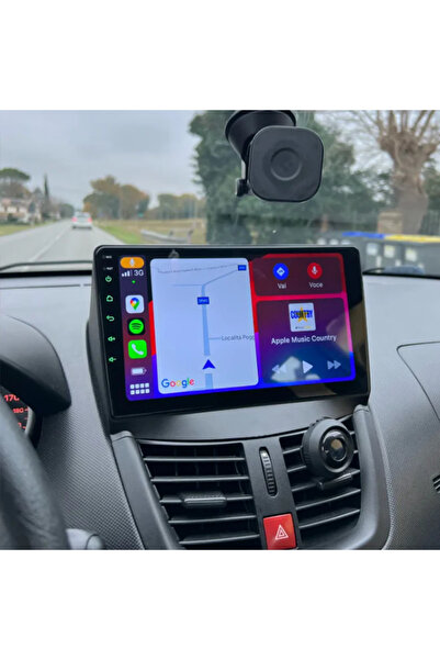 MaxTech Navigatie Peugeot 207 (2009-2013) dedicata, 8 GB Ram 128 GB Rom OctaCore, Carplay & Android auto