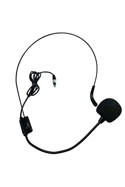 StrikingPower World Voiceover Giant Kablolu Mono Kafa Mikrofonu - Kablosuz Mikrofon Kafa Yedek Mikrofonu - Headset