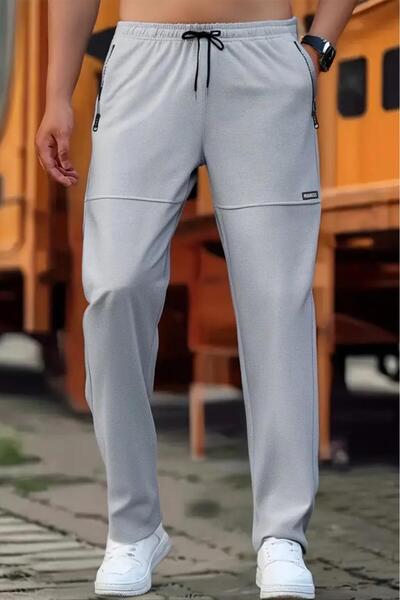 Oksit Progress Zipper Detailed Men's Running Exercise Gym Sweatpants
