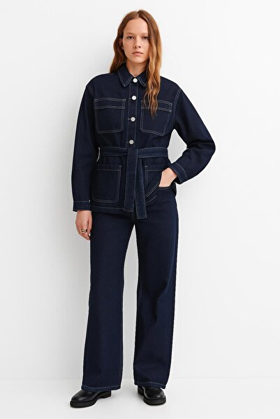 HAKKE Denim Kot TAKIM