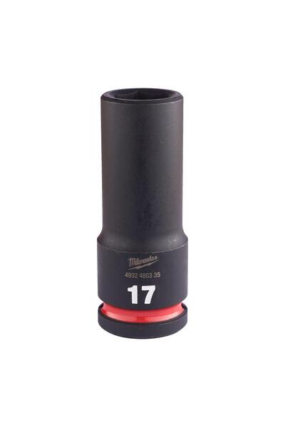 Milwaukee Long impact socket wrench 1/2" - 17 mm, Milwaukee, Code: 4932480335