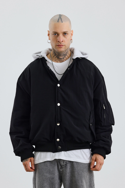 Weyeze Super Oversize Hooded Coat 51103Wyz