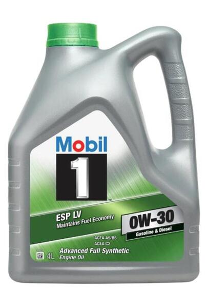 Mobil Ulei de motor sintetic 1 ESP LV 0W-30, 4 litri