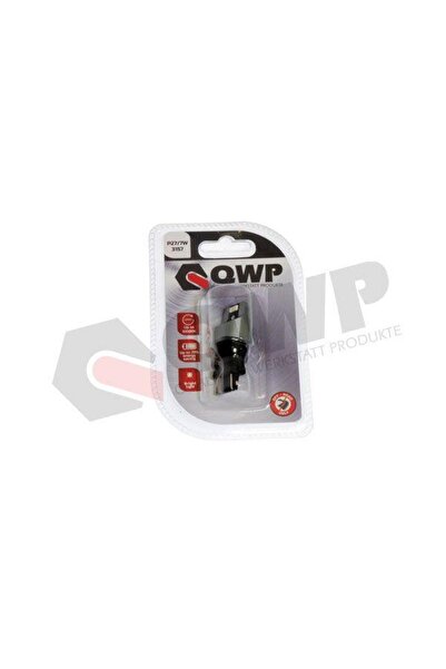 QWP Bec LED Roșu 12V W3x16q "P27/7W" WBL PR27/7W R
