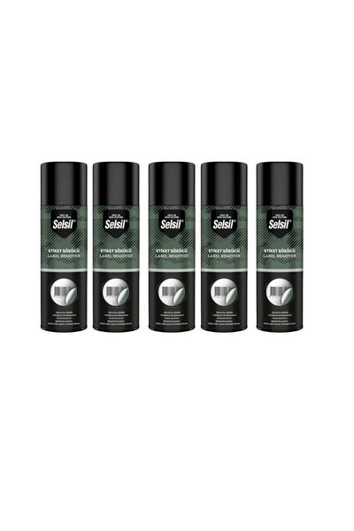 Selsil Etiket Sökücü Sprey 200 ml 5 Adet