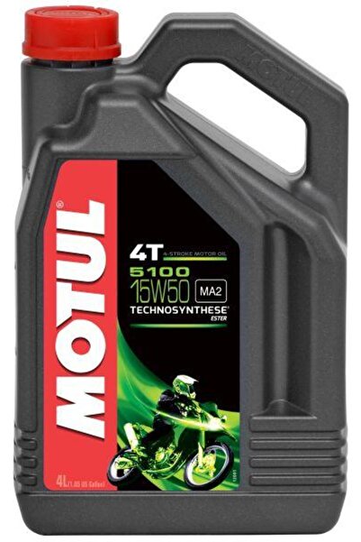 Motul Ulei de motor pentru motociclete - 5100 15W50 4T, 4L