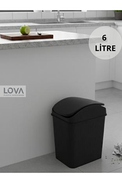 Lova Deco Maxi 6 L Banyo,Mutfak,Ofis Çöp Kovası