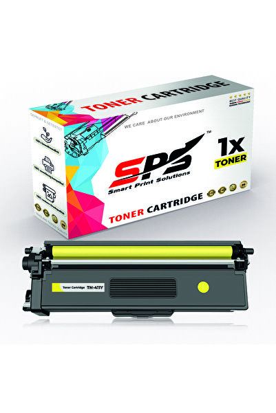 Smart Print Solutions خراطيش حبر متوافقة مع SPS لطابعات Brother | TN-411Y | خ...
