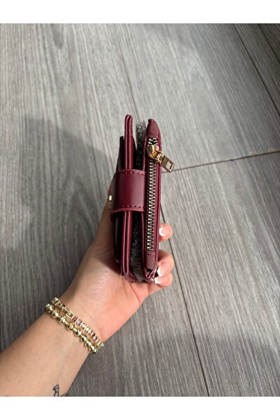 yako Coco Medium Size Women's Wallet with Coin Compartment and Card Holder, Zipper Closure