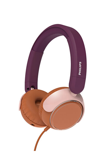 Philips TAK2000MP/00 Kablolu Kulak Üstü Çocuk Kulaklığı - Macenta Mor