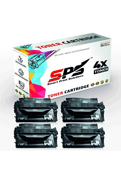 Smart Print Solutions خراطيش حبر متوافقة مع SPS لطابعات HP | CE255A 55A | 4 خ...