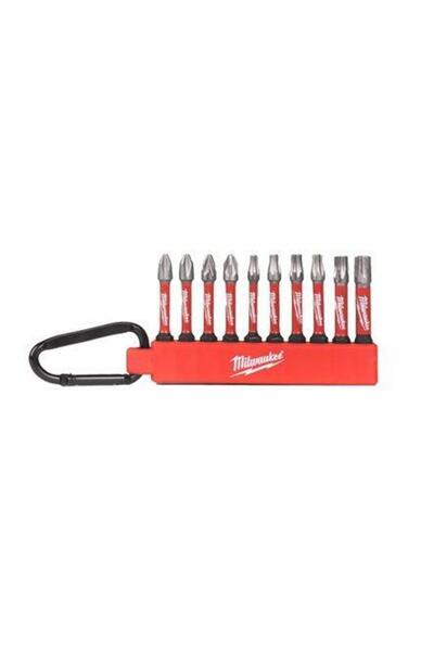 Milwaukee Set de 10 biți SHOCKWAVE™ IMPACT DUTY, Milwaukee, cod 4932492939