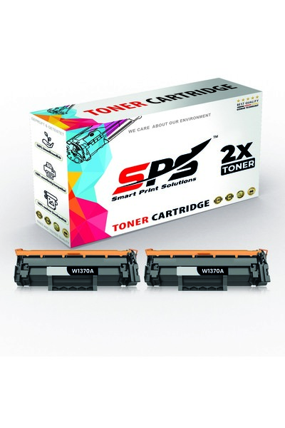 Smart Print Solutions SPS Compatible Toner Cartridges for HP | W1370A 137A | 2x Black | 1,000 Pages