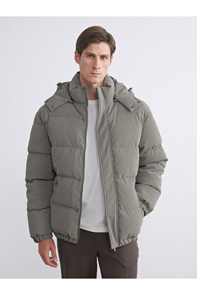 LC Waikiki Ανδρικό πουπουλένιο παλτό İzr New Season Comfortable Fit K με κουκούλα