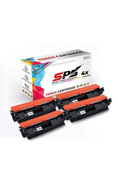 Smart Print Solutions خراطيش حبر متوافقة مع SPS لطابعات HP | CF230A 30A | 4 خ...