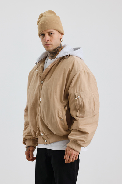 Weyeze Super Oversize Hooded Coat 51103Wyz