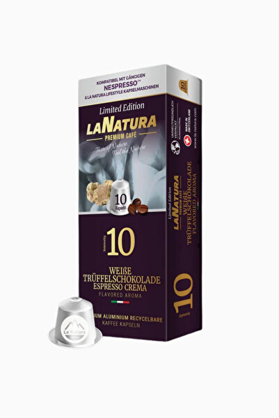 LA NATURA LIFESTYLE Vanilyalı Espresso Crema Kapsül Kahve 10 Adet, Nespresso®...