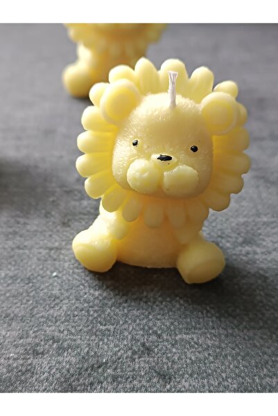 kuponaksesuar aslan kokulu mum Mevlüdü Yenidoğan Hediyelik 5 Adet