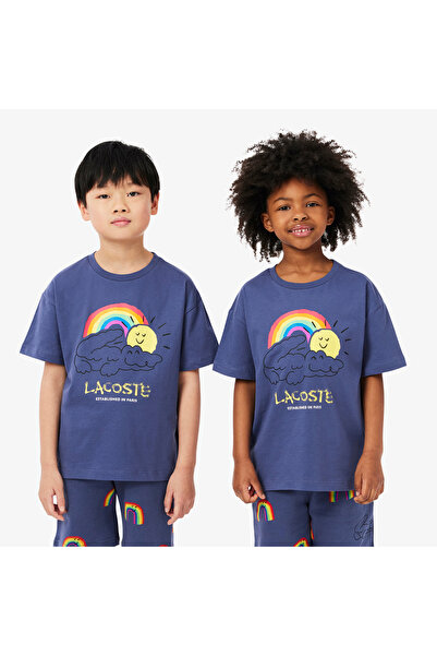 Lacoste Print Cotton T-shirt - TJ8455-00-I1M