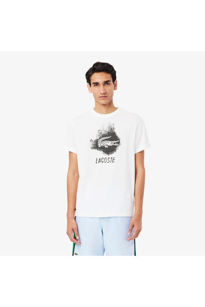 Lacoste Ultra Dry Graphic Sport T-shirt - TH8917-00-001