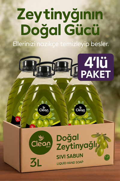 Zeytinyağı Sıvı Sabun