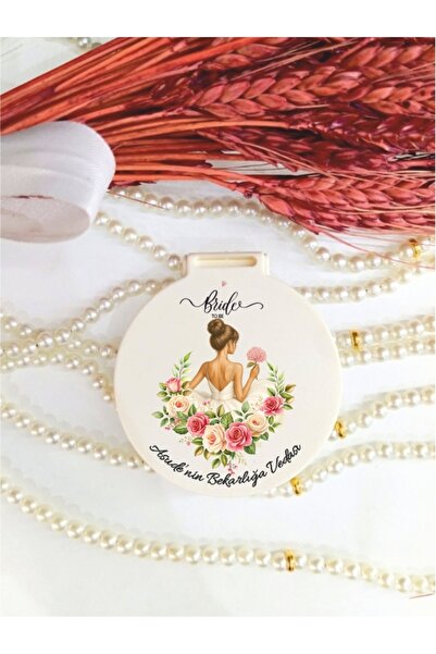 Nehir 10 ADET- Cep Ayna -Yenidoğan-Söz-Nişan-Okul-Doğum Günü Hediyeliği