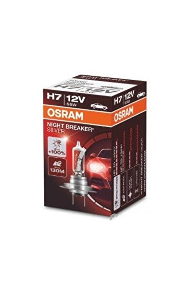 Osram Bec auto H7 12V 55W Night Breaker Silver +100% luminozitate, model 6421...