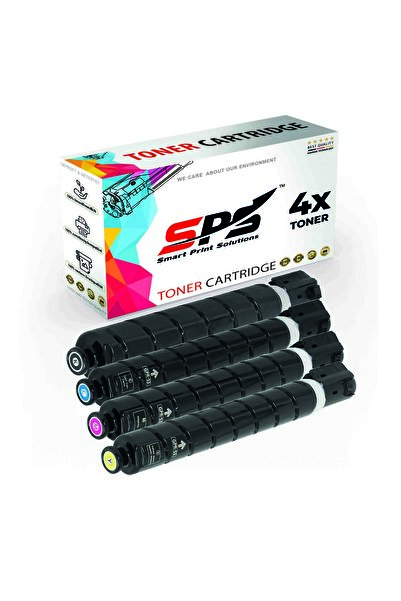 Smart Print Solutions خراطيش حبر متوافقة مع SPS لطابعات كانون | C-EXV28 | 4 أ...
