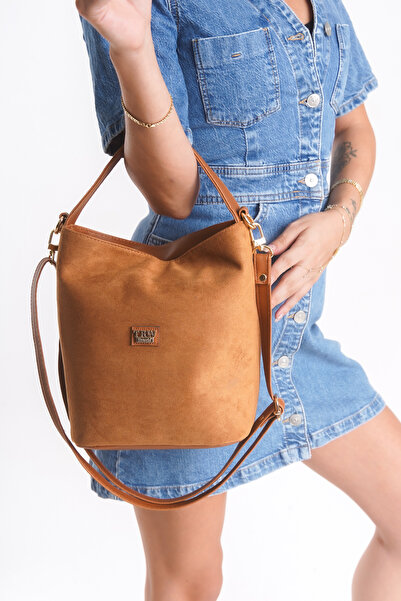 Solo Bag Women's Suede Soft Shoulder Handle Crossbody Bag