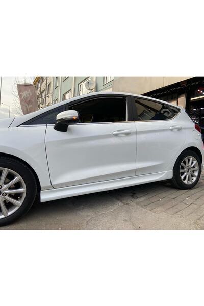 bestuning Ford Fiesta 2017-2023 Uyumlu Yan Marşpiyel (Plastik) Boyasız