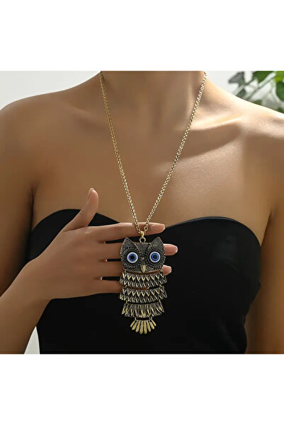 byozanyılmaz قلادة طويلة بتصميم بايلوس