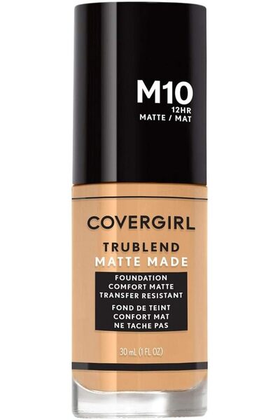 covergirl TruBlend Matte Made Liquid Foundation, M10 Golden Natural