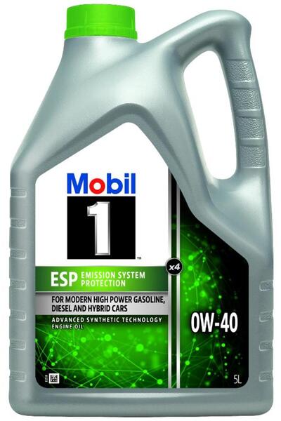Mobil Ulei de Motor 1 ESP X4 0W-40, 5 Litri
