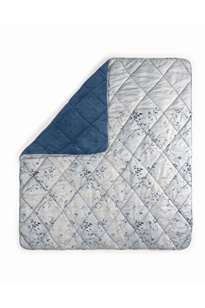 Cotton Box Односпальне ковдра Velvet Nitsa Denim 155x215 см