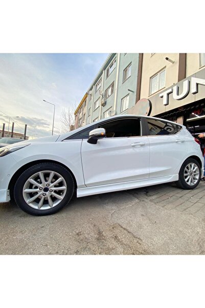 bestuning Ford Fiesta 2017-2023 Uyumlu Yan Marşpiyel (Plastik) Boyasız