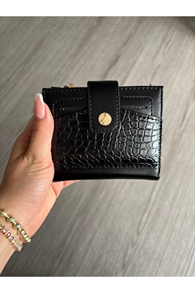 yako محفظة نسائية متوسطة الحجم من كوكو مع حجرة للعملات المعدنية وحامل للبطاقا...