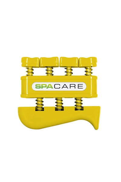 Spa Care Spaker Piano Finger and Hand Grip Strengthener Yellow Very Light