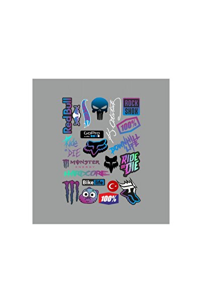 ALL FOUR MOUNTAİN Bisiklet Sticker Seti
