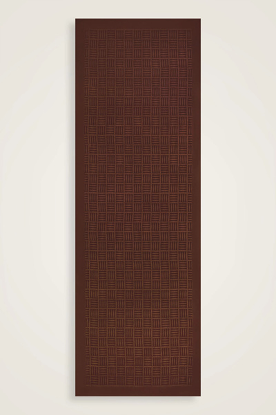 Imannoor İman Square Brown Naia Βαμβακερό Σάλι 70x210