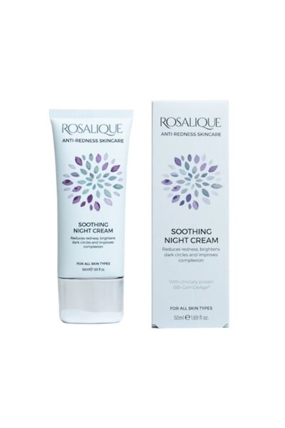 Rosalique Crema de noapte calmanta, anti-roseata, rozacee, cuperculoza, , Ros...