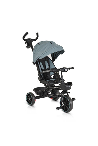 OEM Children's tricycle with handle, 1-6 Years, Byox Summer Blue, reversible ...