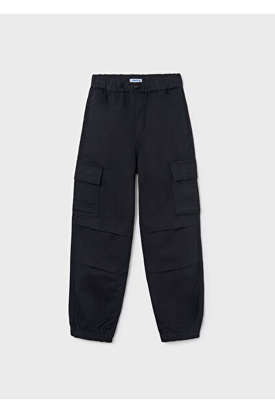 MAYORAL Чоловічі дитячі штани-парашути чорні 7575