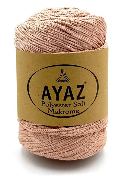 Ayaz Polyester Soft Macrame Cord 1722 Powder