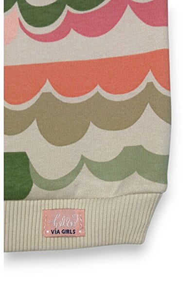 Via Girls Κοριτσίστικο χειμερινό μακρυμάνικο μπλουζάκι με λαιμόκοψη 1-4 ετών |   Παιδικά ρούχα 1-4 ετών