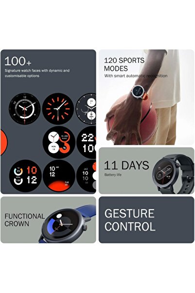 cmf by NOTHING CMF WATCH PRO 2 Smartwatch, Heart Rate Fitness Tracker, 120 Sports Modes, AI Noise-Reduction Bluetoo