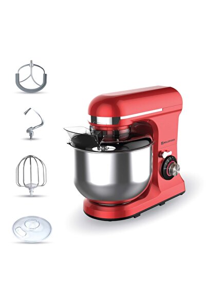 Muller Kitchen Multi-Function Stand Mixer 1300W with 8 Speeds, 7L Capacity, Multiple Accessories - MK-6039
